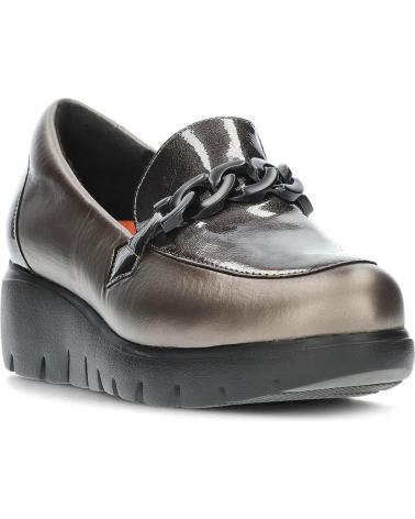 Mocasines de Mujer  MOCASIN DOCTOR CUTILLAS 89544 CHAROL MARRON