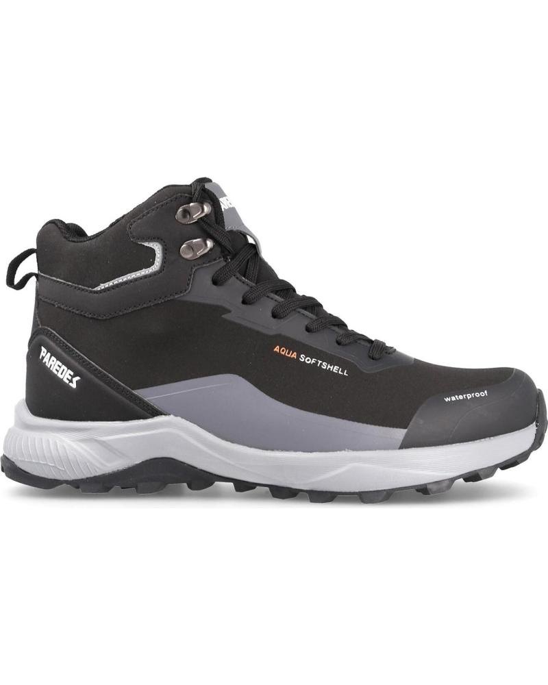 Zapatillas deporte de Hombre PAREDES BOTAS DE SENDERISMO PARA HOMBRE DE ALTO RENDIMIENTO MISSION NEGRO NEGRO