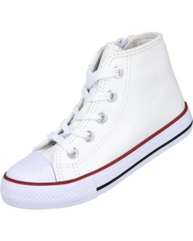 Sportif pour Garçon L&R SHOES LR SHOES ABX02 ZAPATILLAS ALTAS EN PIE BLANCO