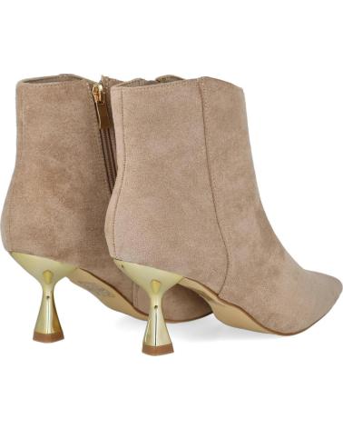 Woman Mid boots L&R SHOES LR SHOES Y2F-AX2150-01 BOTINES TACON M BEIGE