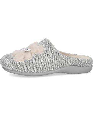 Woman House slipers CALZAMUR 10457 ZAPATILLAS DE CASA MUJER PERLA-PIEDRA