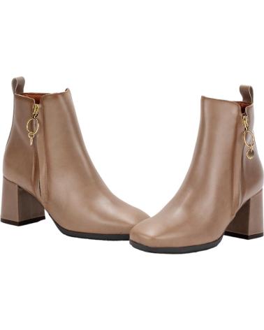Botins DESIREÉ  de Mulher BOTINES DESIREE SHOES EN COLOR  PARA  TAUPE