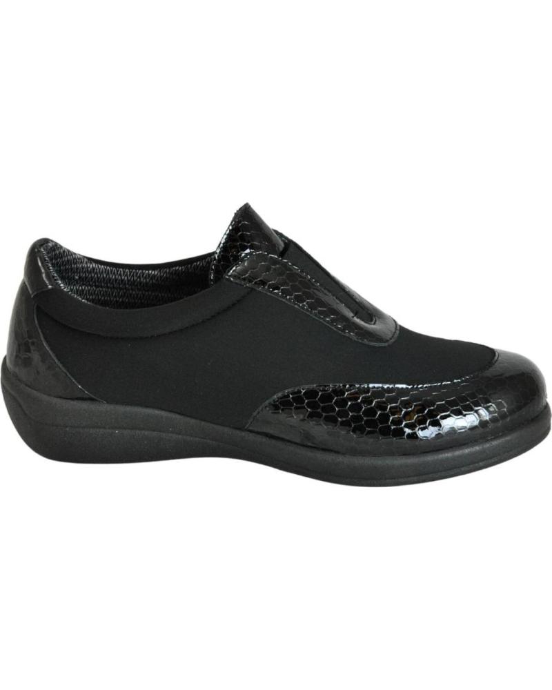 Scarpe per Donna D`CUTILLAS DOCTOR CUTILLAS - ZAPATO PARA MUJER CIERRE ELASTICOS PLAN NEGRO