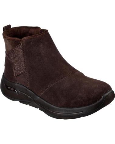 Woman Mid boots SKECHERS GO WALK ARCH FIT BOOT 144420  MARRóN