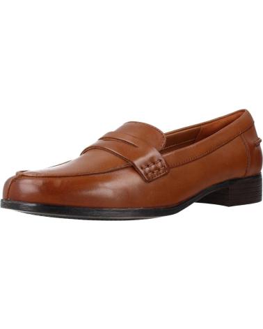 Mocasines CLARKS  de Mujer HAMBLE LOAFER  MARRON
