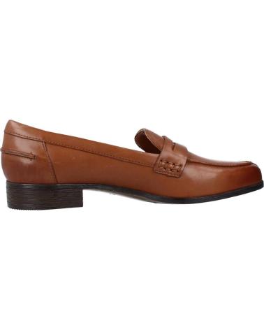 Mocasines CLARKS  de Mujer HAMBLE LOAFER  MARRON
