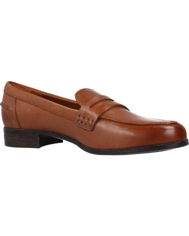 Mocasines CLARKS  de Mujer HAMBLE LOAFER  MARRON