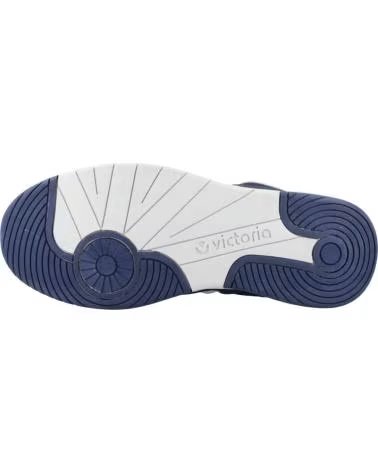 VICTORIA ZAPATILLAS NINO MODELO SNEAKER NYLON COLOR AZUL MARINO