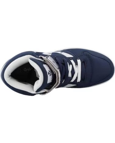 VICTORIA ZAPATILLAS NINO MODELO SNEAKER NYLON COLOR AZUL MARINO