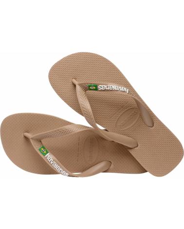 Woman Flip flops HAVAIANAS 4110850H MARRON