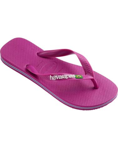 Chinelos de Mulher HAVAIANAS 4110850H ROSA