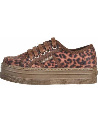 girl Trainers VICTORIA 47492 ANIMAL PRINT