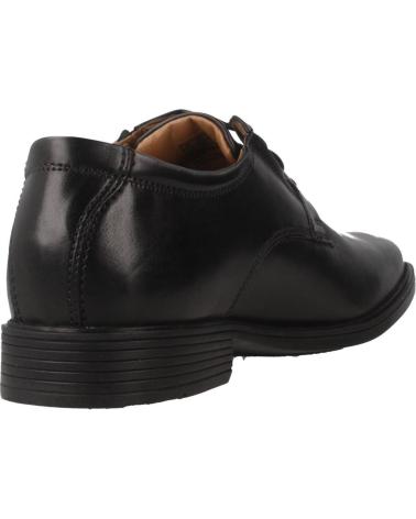 Zapatos CLARKS  de Hombre TILDEN PLAIN  NEGRO