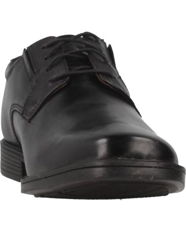 Zapatos CLARKS  de Hombre TILDEN PLAIN  NEGRO