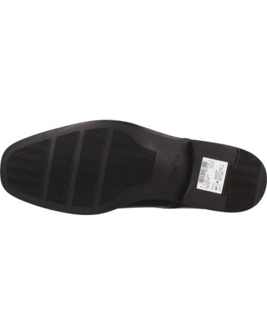 Zapatos CLARKS  de Hombre TILDEN PLAIN  NEGRO