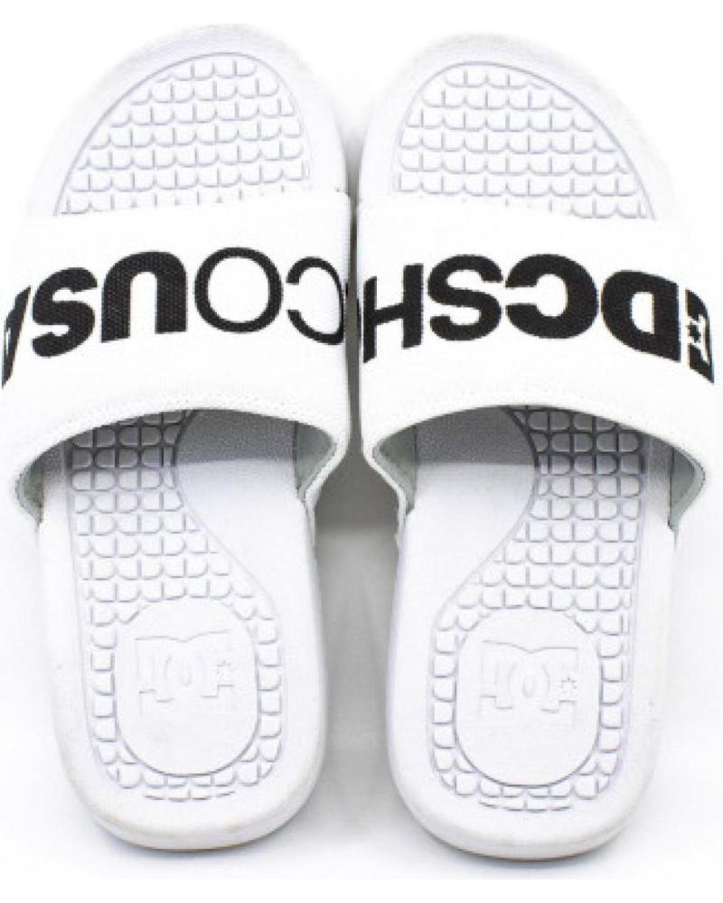 Flip Flops De Hombre DC SHOES BOLSA ADYL100032 BLANCO