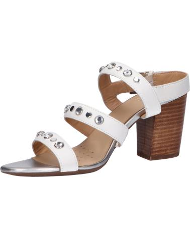 Woman Sandals GEOX D828ZH 00043 D EUDORA C1000 WHITE