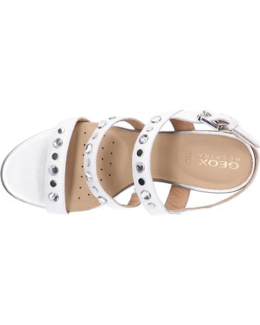 Woman Sandals GEOX D828ZH 00043 D EUDORA C1000 WHITE