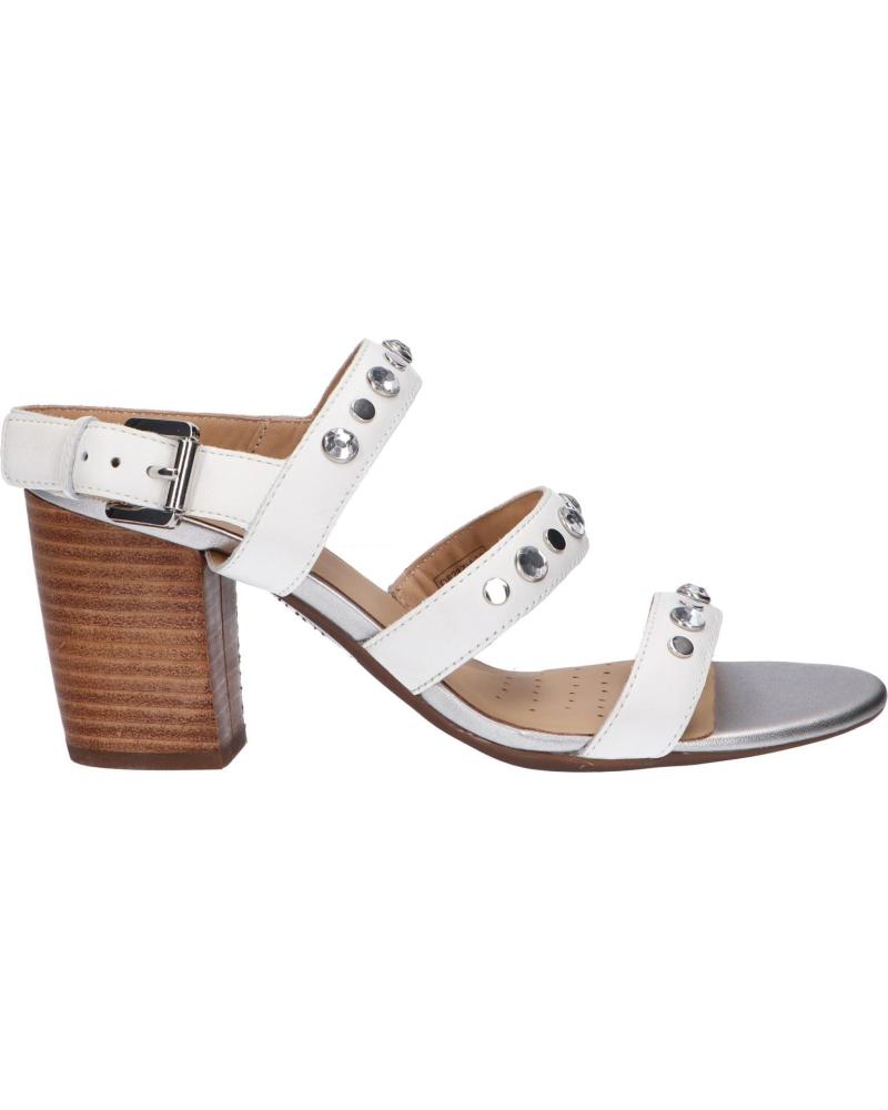 Woman Sandals GEOX D828ZH 00043 D EUDORA C1000 WHITE