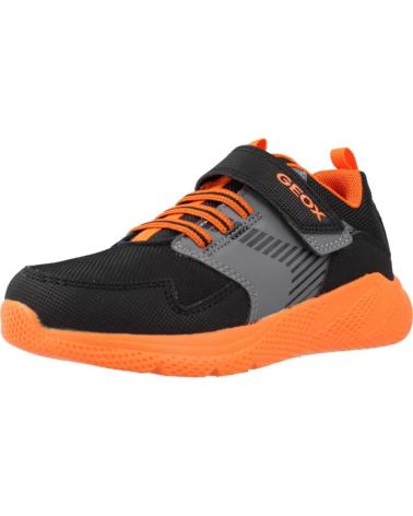 boy Trainers GEOX J SPRINTYE BOY NEGRO