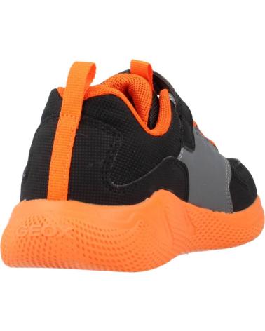 boy Trainers GEOX J SPRINTYE BOY NEGRO