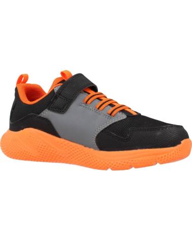 boy Trainers GEOX J SPRINTYE BOY NEGRO