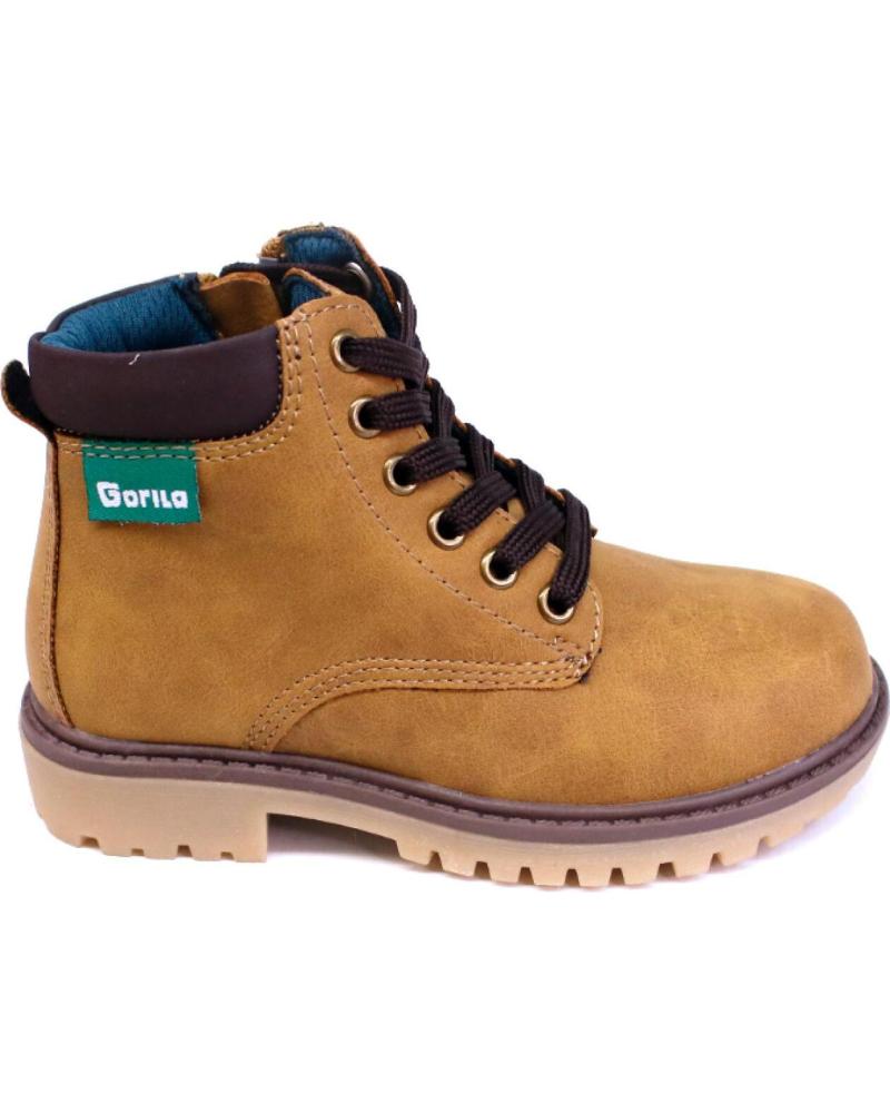 Botines GORILA de Niño - BOTA MONTANA CREMALLERA P U MELOCOTON Botines GORILA de Niño - BOTA MONTANA CREMALLERA P U MELOCOTON