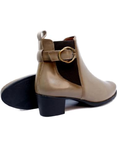 Stiefel für Damen DESIREÉ DESIREE - BOTIN PIEL MUJER NEUS20 TAUPE