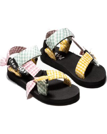 Sandalias de Mujer BW BREAK WALK BREAK AND WALK - SANDALIAS VELCRO MUJER  NUDOS VICHY