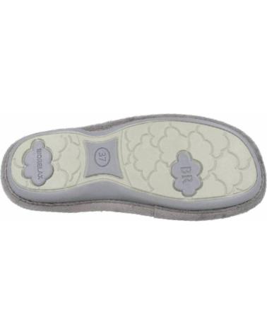 Calzado de casa de Mujer BIORELAX - ZAPATILLA DE ESTAR EN CASA PLANTILLA CON ESPONJ NIEBLA