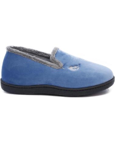 Calzado de casa PLUMAFLEX  de Mujer - ZAPATILLA CASA MUJER BORDADO  JEANS