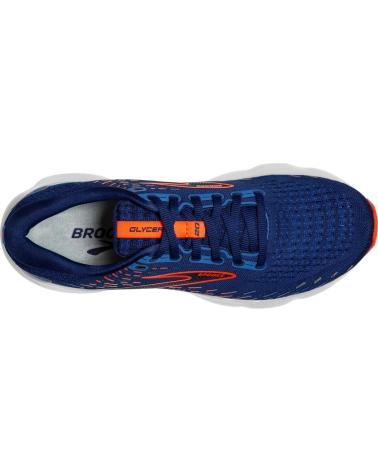 BROOKS GLYCERIN 20 | ZAPATILLAS RUNNING 1103821D444 BLUE DEPTHS/PALACE BLUE/ORANGE BLUE DEPHTS-PALACE BLUE-ORANGE