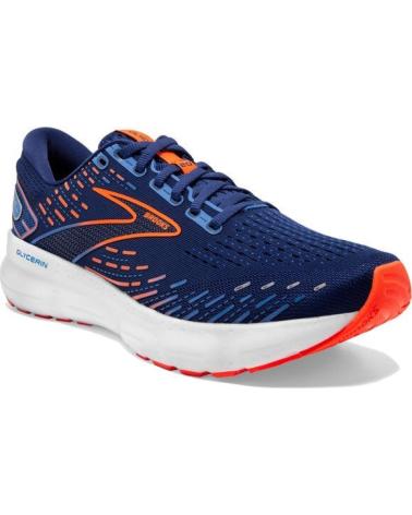 BROOKS GLYCERIN 20 | ZAPATILLAS RUNNING 1103821D444 BLUE DEPTHS/PALACE BLUE/ORANGE BLUE DEPHTS-PALACE BLUE-ORANGE
