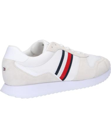 Zapatillas deporte de Hombre TOMMY HILFIGER FM0FM04886 RUNNER EVO MIX ESS YBS WHITE