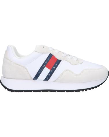 Sapatos Desportivos TOMMY HILFIGER  de Homem EM0EM01316 MODERN RUNNER  YBR WHITE