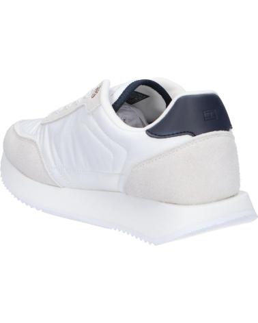 Woman Zapatillas deporte TOMMY HILFIGER FW0FW07831 ESSENTIAL RUNNER GLOBAL STRIPES  YBS WHITE