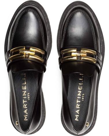 Mocassins pour Femme MARTINELLI MOCASIN PARA MUJER 1674-B080P NEGRO