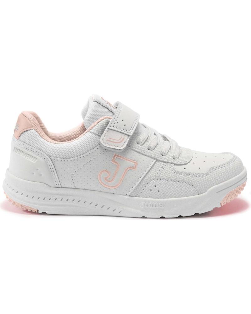 Sportivo per Bambina JOMA HARVARD JR 2313 BLAROSA BLANCO Y ROSA