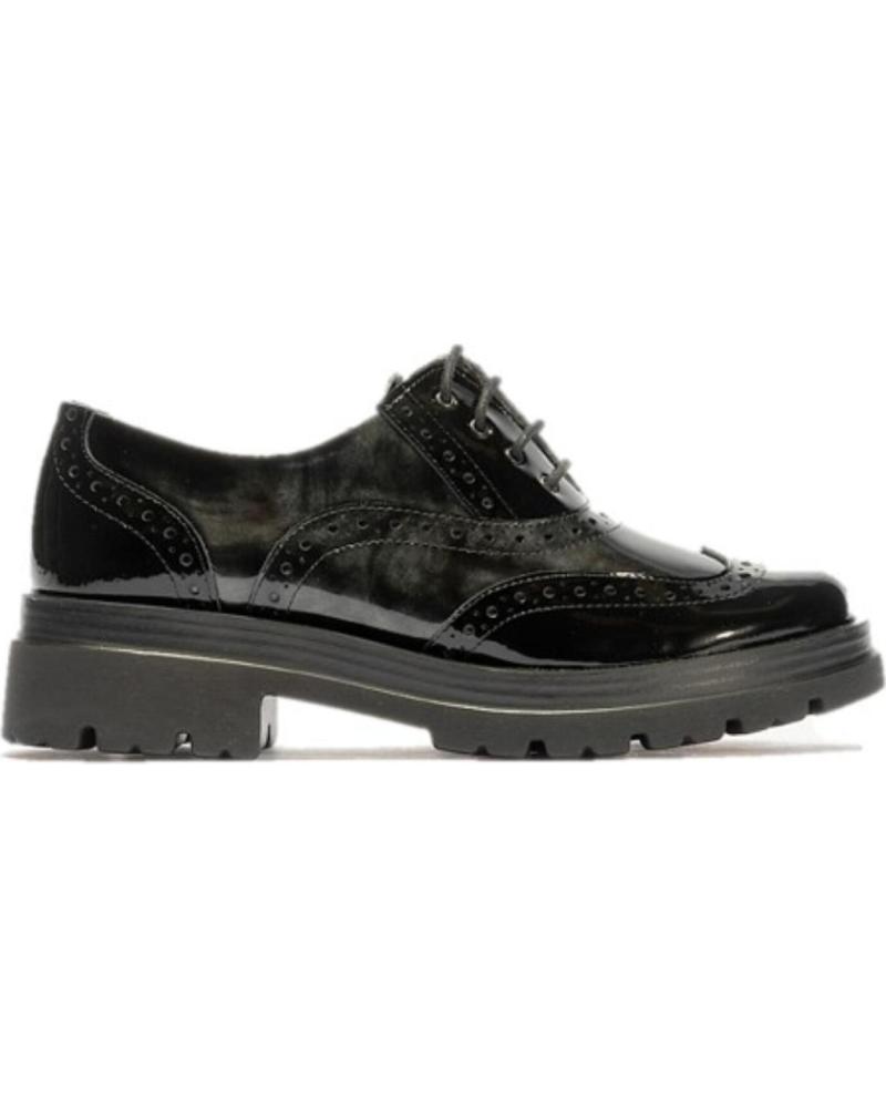 Zapatos PITILLOS  de Mujer BLUCHER CORDON PARA MUJER 5362  NEGRO