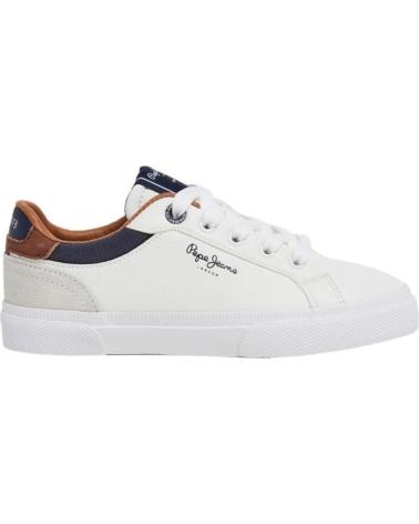 boy shoes PEPE JEANS DEPORTIVA CASUAL PBS30569  BLANCO