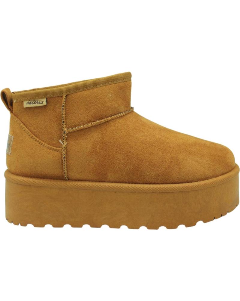 Botas ISTERIA de Mulher BOTIN CON PLATAFORMA PARA MUJER 23276 CAMEL Botas ISTERIA de Mulher BOTIN CON PLATAFORMA PARA MUJER 23276 CAMEL