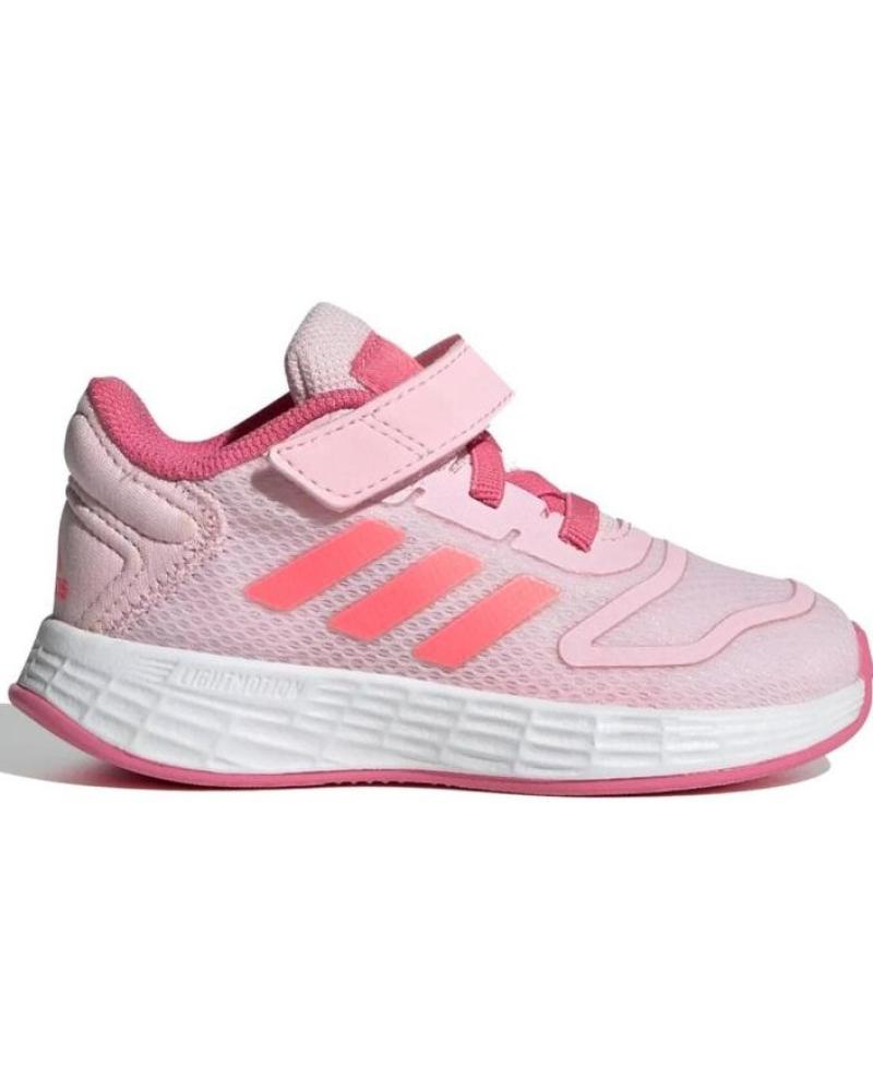 Sapatilhas ADIDAS de Menina e Menino DURAMO 10 EL INF BB - 21 ROSA-CORAL Sapatilhas ADIDAS de Menina e Menino DURAMO 10 EL INF BB - 21 ROSA-CORAL