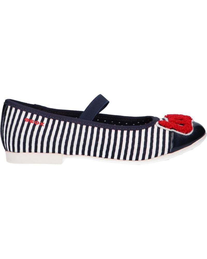 Ballerinas für Mädchen GEOX J9255B 0ANHI J PLIE C4002 NAVY