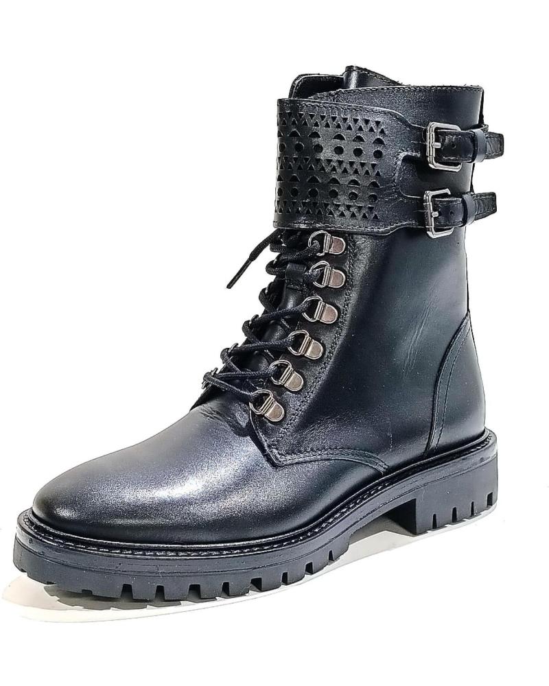 Ankle Boots Botas Alpe Woman Shoes Alpe Cecile 2551 Black Leather