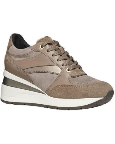 Sapatilhas de Mulher GEOX D ZOSMA A - NAPPACAPRA BRILL D368LA085TC BEIGE VARIOS COLORES
