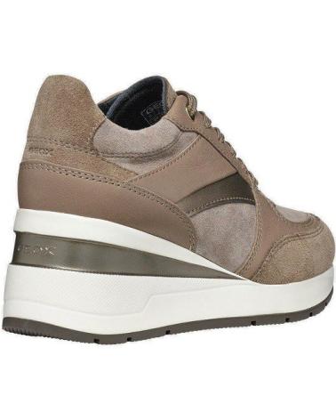 Sapatilhas de Mulher GEOX D ZOSMA A - NAPPACAPRA BRILL D368LA085TC BEIGE VARIOS COLORES
