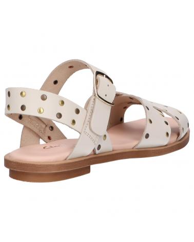 Sandalen für Damen CLARKS 26147885 WILLOW GILD WHITE