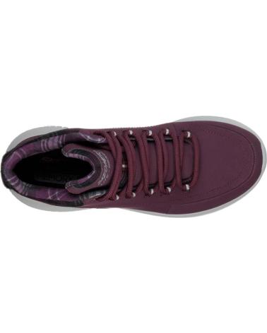 Scarpe sport per Donna SKECHERS ULTRA FLEX-JUST BOTINES PLANOS BURDEOS 12918 ROJO