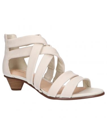 Sandales pour Femme CLARKS 26150217 MENA SILK WHITE