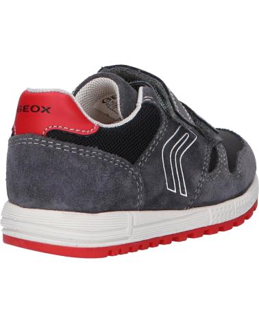 Sapatos Desportivos GEOX  de Menino B163CD 022ME B ALBEN  C0047 DK GREY